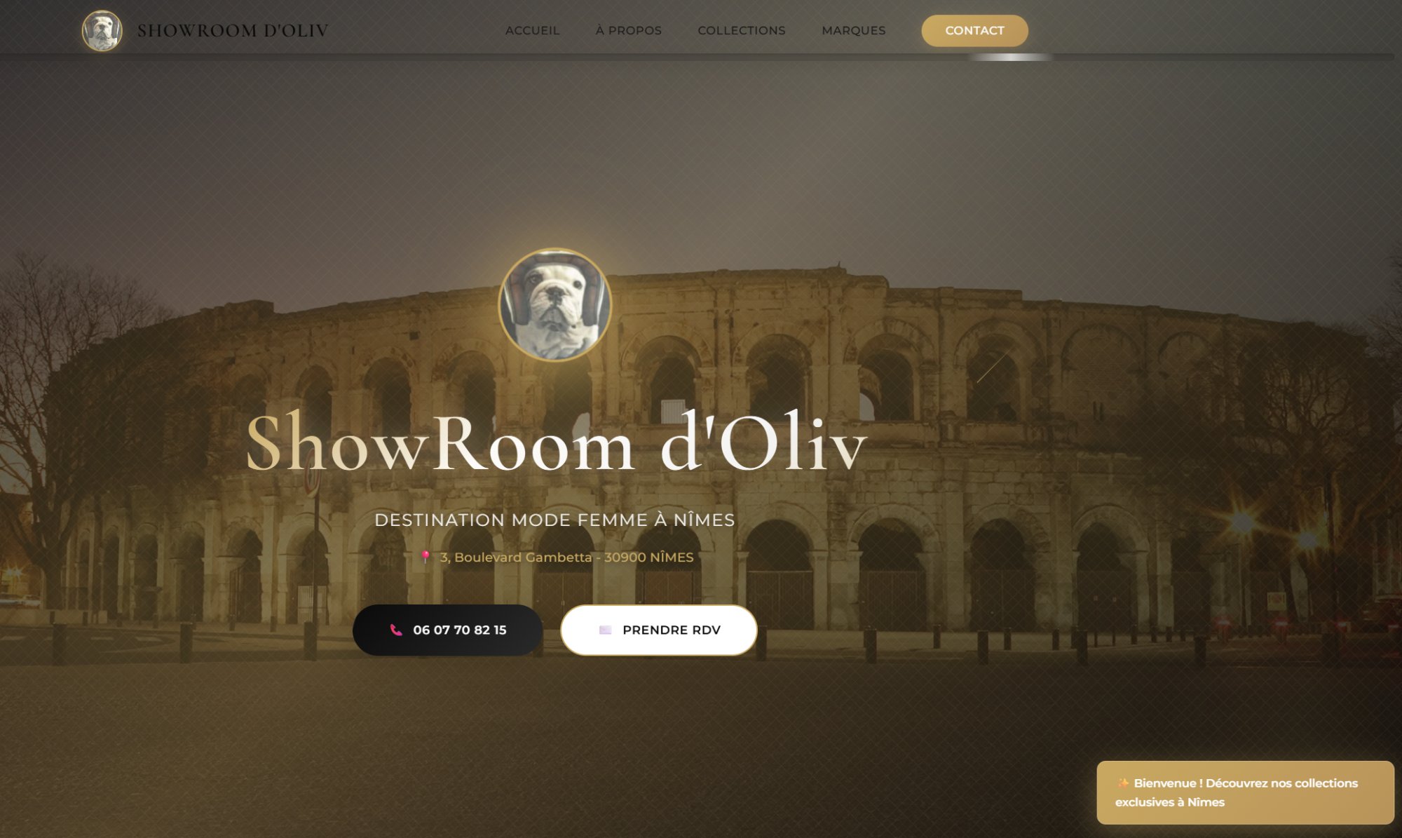 Site ShowRoom d'Oliv